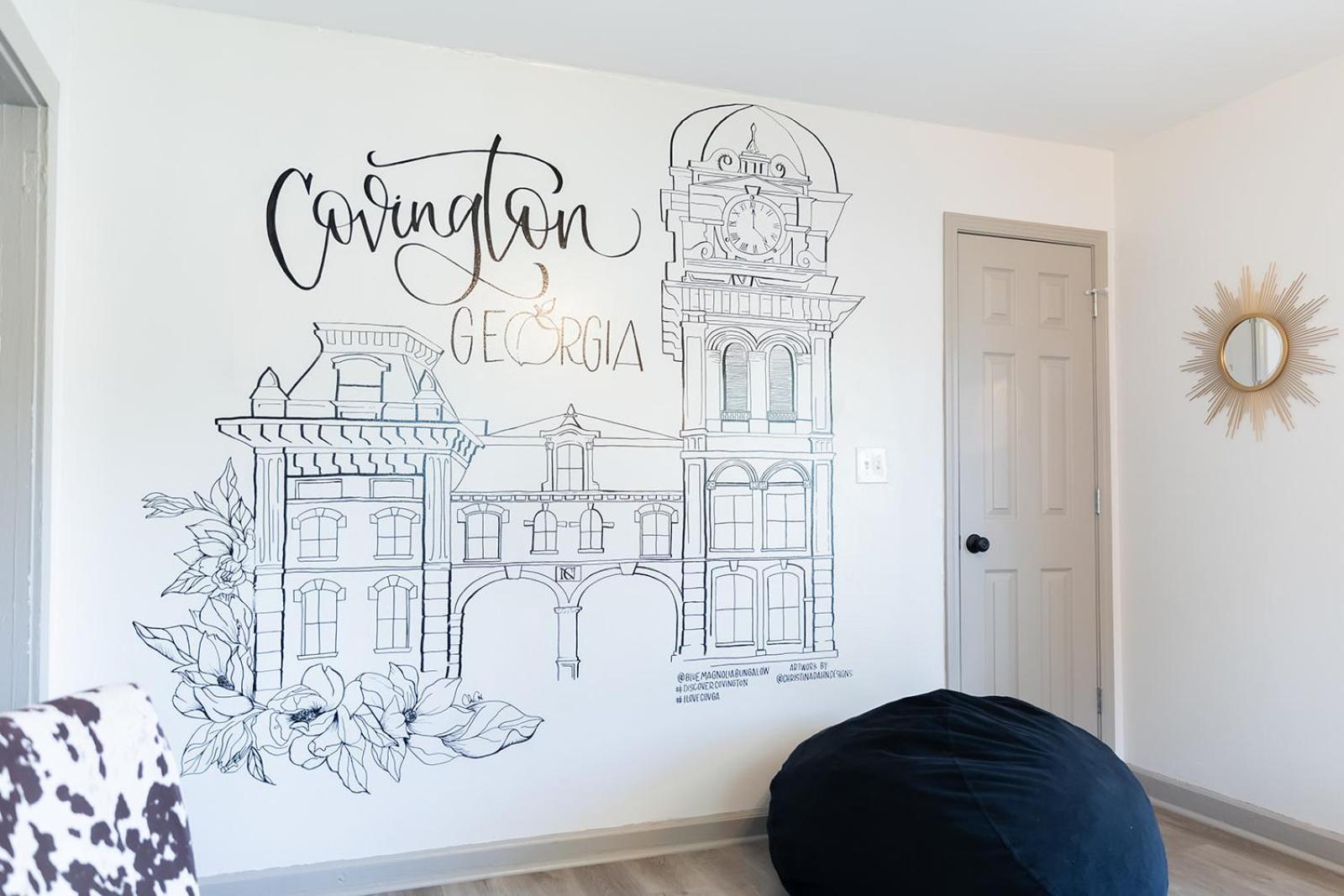 Blue Bungalow W/ Free Golf Cart 1/2 Mi From Square Covington Esterno foto